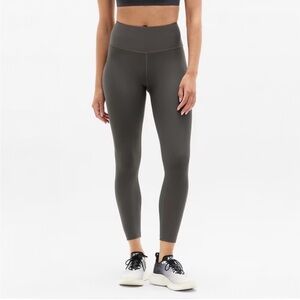 Athleta Gray Interval Tight Leggings M Tall